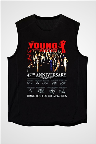 The Young and the Restless Siyah Unisex  Kolsuz Tişört