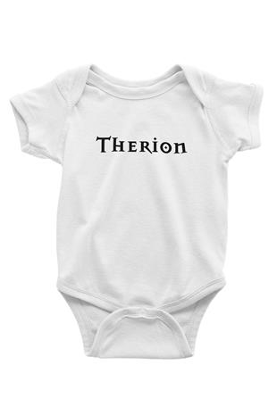 Therion Baskılı Beyaz Unisex Bebek Body - Zıbın
