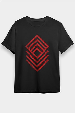 These Four Walls Baskılı Unisex Siyah Tişört - Tshirt