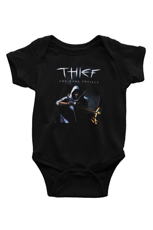 Thief Siyah Bebek Body - Zıbın