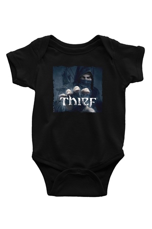 Thief Siyah Bebek Body - Zıbın