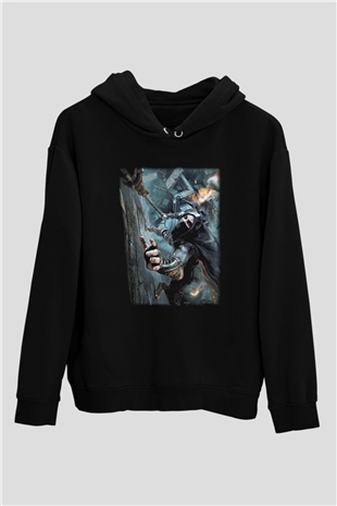Thief Siyah Unisex Hoodie