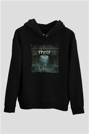 Thief Siyah Unisex Hoodie