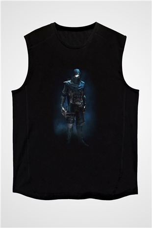 Thief Siyah Unisex Kolsuz Tişört