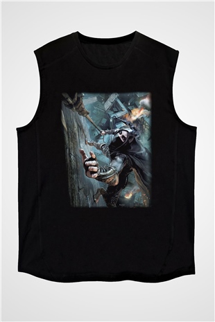 Thief Siyah Unisex Kolsuz Tişört