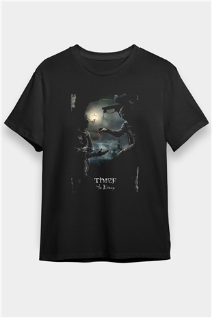 Thief Siyah Unisex Tişört T-Shirt