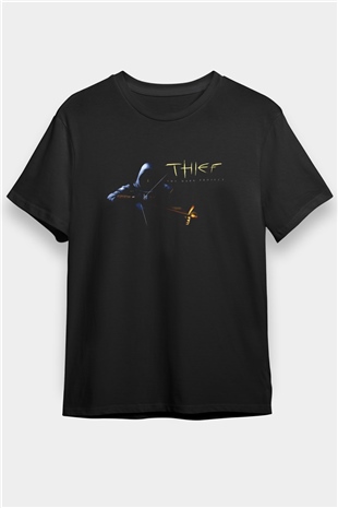 Thief Siyah Unisex Tişört T-Shirt