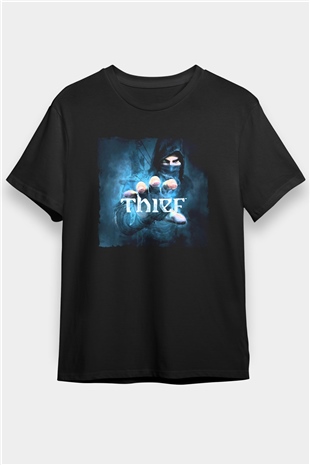 Thief Siyah Unisex Tişört T-Shirt
