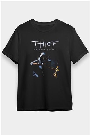 Thief Siyah Unisex Tişört T-Shirt
