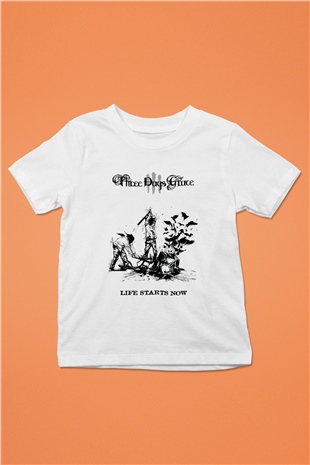 Three Days Grace Baskılı Beyaz Unisex Çocuk Tişört