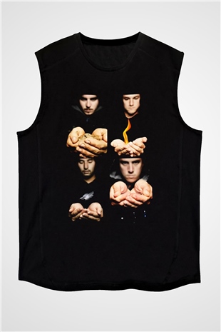 Thrice Siyah Unisex Kolsuz Tişört