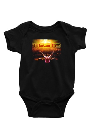 Tiesto Siyah Bebek Body - Zıbın