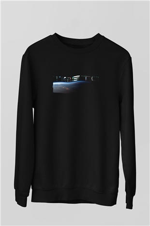 Tiesto Siyah Unisex Sweatshirt