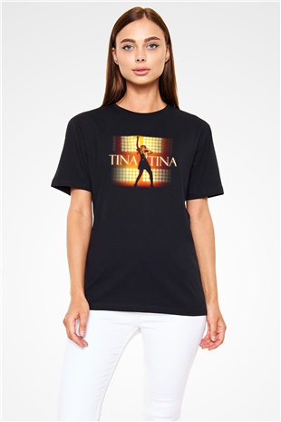 Tina Turner Siyah Unisex Tişört T-Shirt - TişörtFabrikası