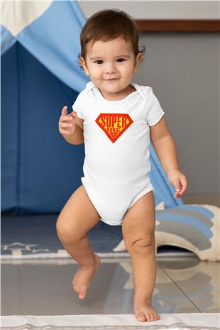 Tıp Bayramı Baskılı Beyaz Unisex Bebek Body - Zıbın