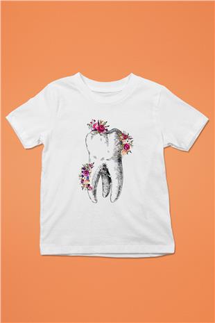 Tıp Bayramı Baskılı Beyaz Unisex Beyaz Çocuk Tişört - Tshirt