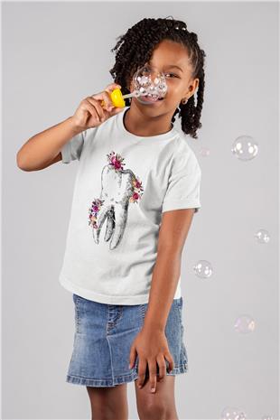 Tıp Bayramı Baskılı Beyaz Unisex Beyaz Çocuk Tişört - Tshirt