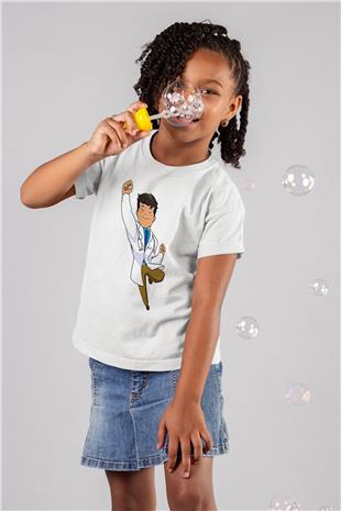 Tıp Bayramı Baskılı Beyaz Unisex Beyaz Çocuk Tişört - Tshirt