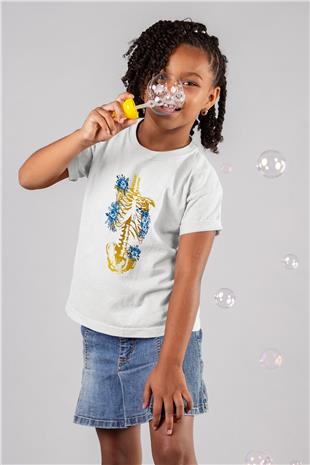 Tıp Bayramı Baskılı Beyaz Unisex Beyaz Çocuk Tişört - Tshirt