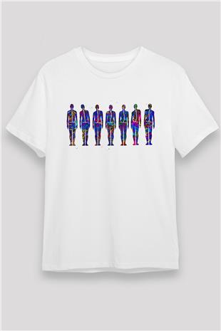 Tıp Bayramı Baskılı Unisex Beyaz Tişört - Tshirt