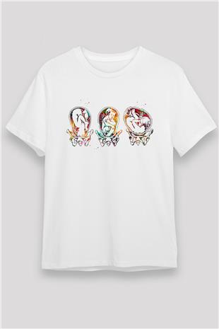 Tıp Bayramı Baskılı Unisex Beyaz Tişört - Tshirt
