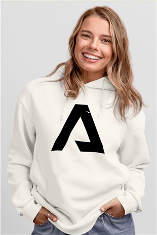 Titanfall Beyaz Unisex Hoodie