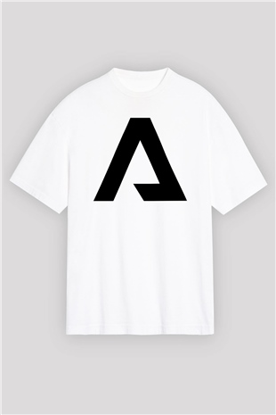 Titanfall Beyaz Unisex Oversize Tişört T-Shirt