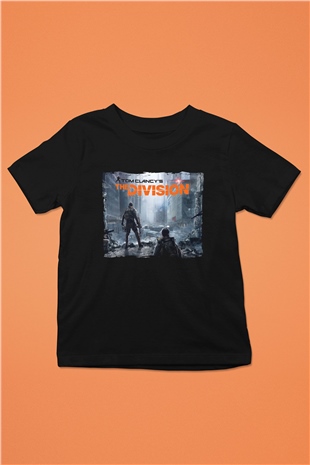 Tom Clancy Siyah Unisex Çocuk Tişört