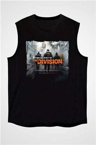 Tom Clancy Siyah Unisex Kolsuz Tişört