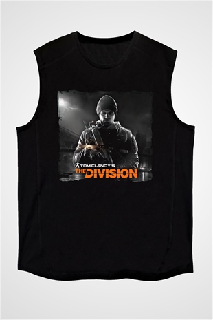Tom Clancy Siyah Unisex Kolsuz Tişört