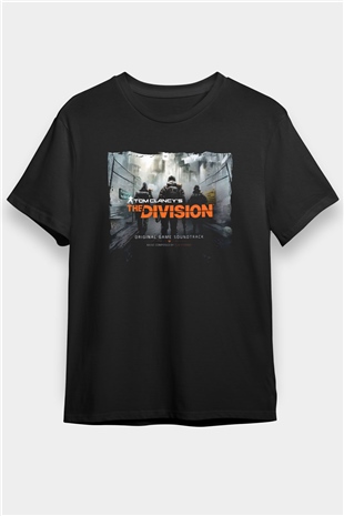 Tom Clancy Siyah Unisex Tişört T-Shirt