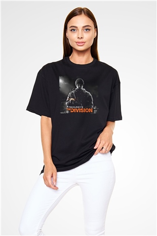 Tom Clancy Siyah Oversize Tişört Oversize T-shirt