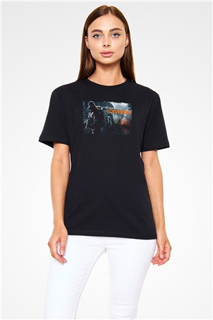 Tom Clancy Siyah Unisex Tişört T-Shirt