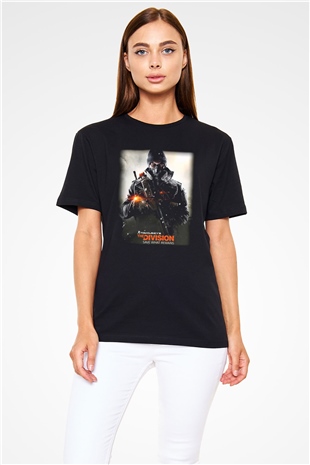 Tom Clancy Siyah Unisex Tişört T-Shirt