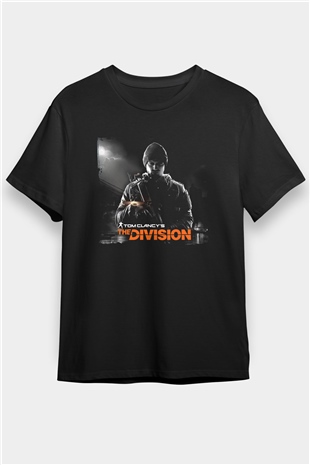 Tom Clancy Siyah Unisex Tişört T-Shirt
