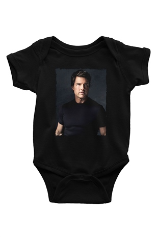 Tom Cruise Siyah Bebek Body - Zıbın
