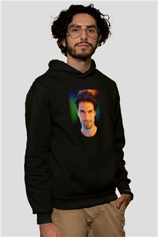Tom Cruise Siyah Unisex Hoodie