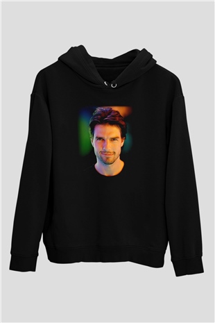 Tom Cruise Siyah Unisex Hoodie