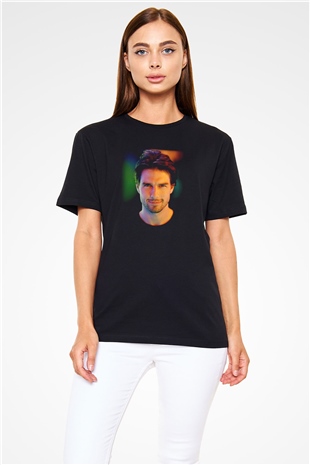 Tom Cruise Siyah Unisex Tişört T-Shirt - TişörtFabrikası