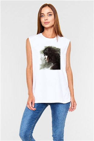 Tomb Raider Beyaz Unisex Kolsuz Tişört