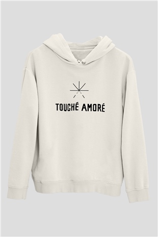 Touche Amore Beyaz Unisex Hoodie