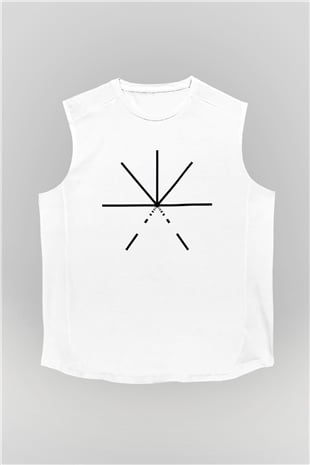Touche Amore Beyaz Unisex Kolsuz Tişört