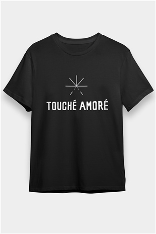 Touche Amore Siyah Unisex Tişört T-Shirt - TişörtFabrikası