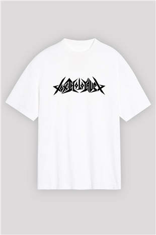Toxic Holocaust Beyaz Unisex Oversize Tişört T-Shirt