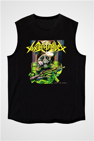 Toxic Holocaust Siyah Unisex Kolsuz Tişört
