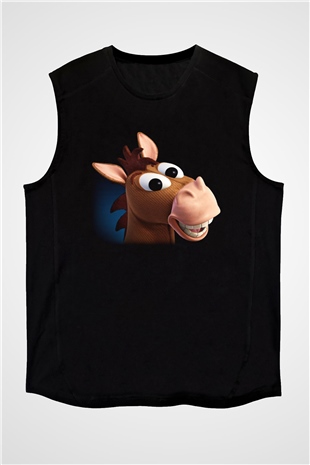 Toy Story Siyah Unisex Kolsuz Tişört
