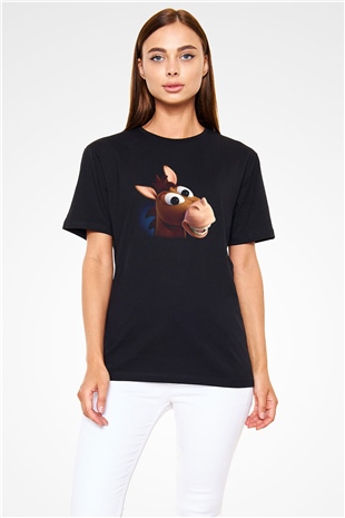 Toy Story Siyah Unisex Tişört T-Shirt