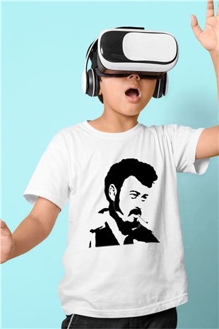 Trailer Park Boys Baskılı Beyaz Unisex Çocuk Tişört