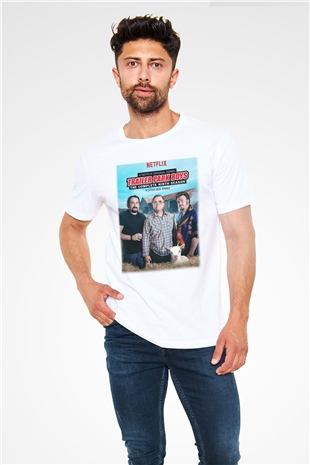 Trailer Park Boys Beyaz Unisex Tişört T-Shirt