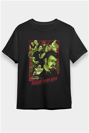 Trailer Park Boys Beyaz Unisex Tişört T-Shirt